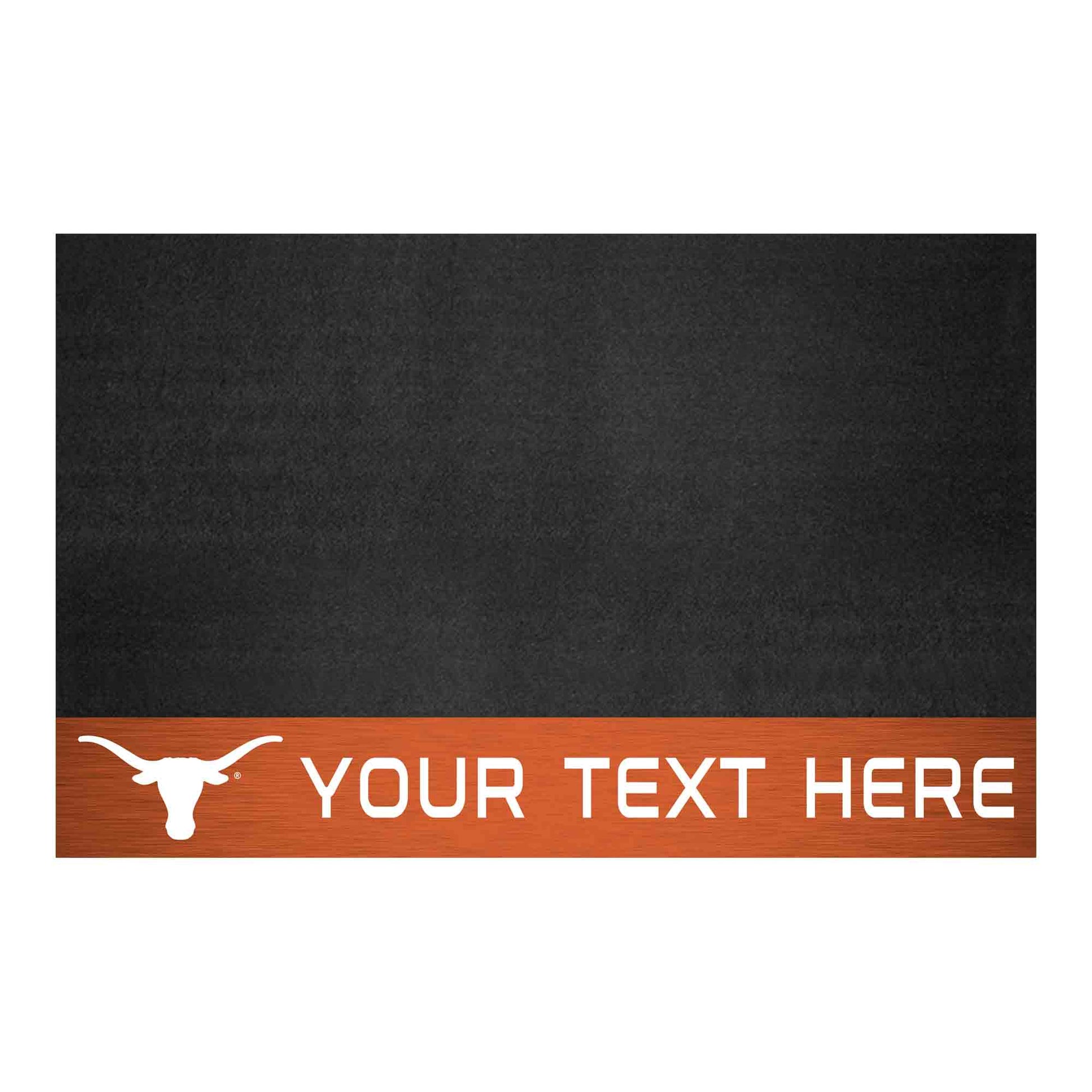 University of Texas Personalized Grill Mat