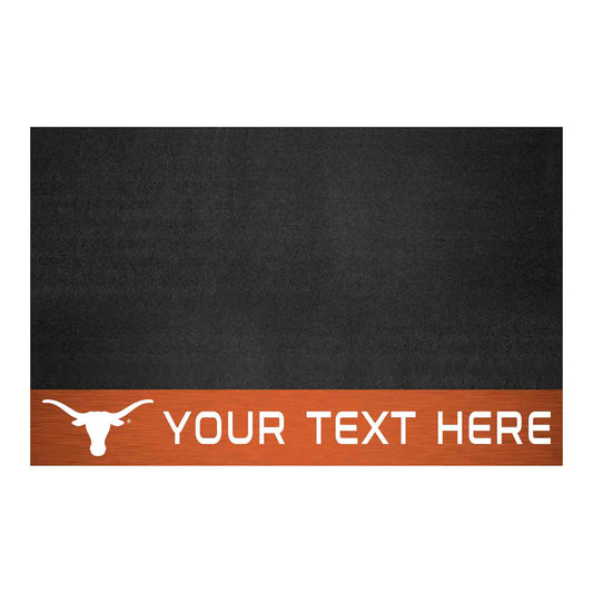 University of Texas Personalized Grill Mat