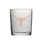 Texas 12oz Ghost Stained Rocks Glass