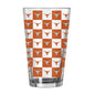 Texas 16oz Gridiron Pint Glass