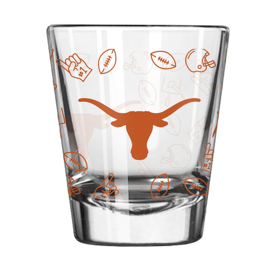 Texas 2oz Playmaker Shot Glass