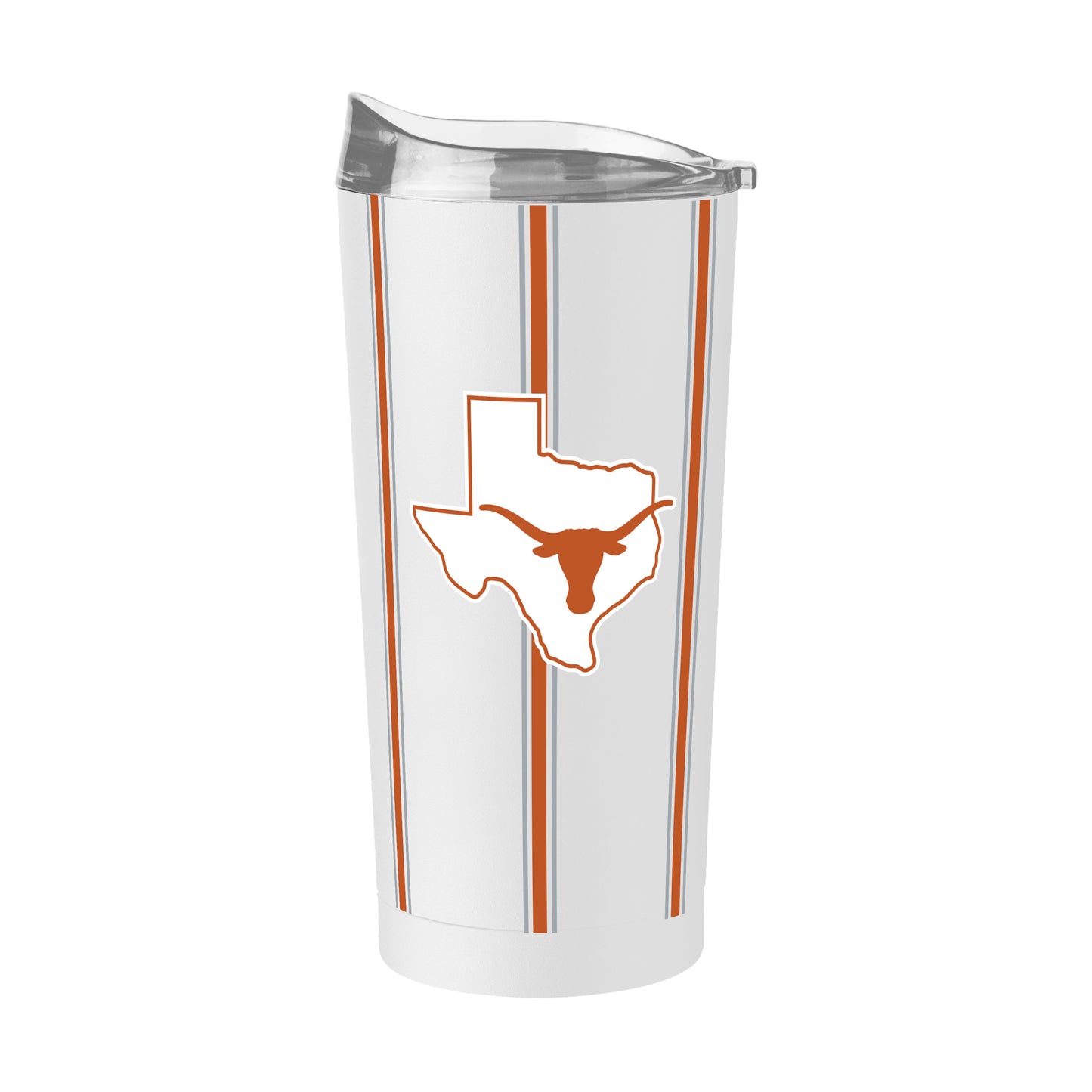 Texas 20oz Thin Stripe Powder Coat Tumbler