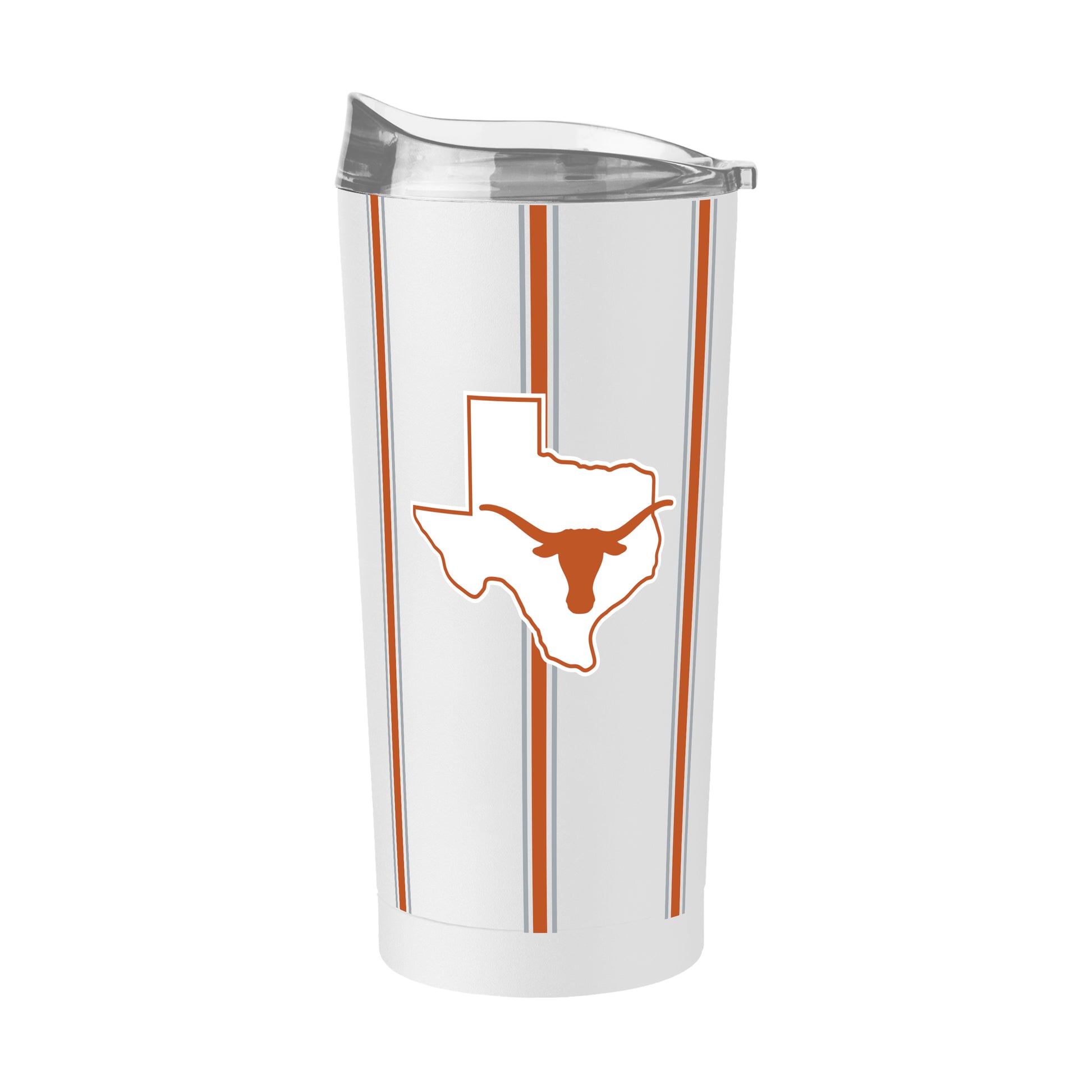 Texas 20oz Thin Stripe Powder Coat Tumbler