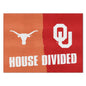 House Divided Mat - Texas / Oklahoma