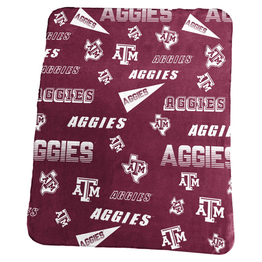 Texas A&M Fanatics Classic Fleece Throw