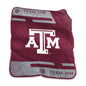 Texas A&M Raschel Double Stripe Throw