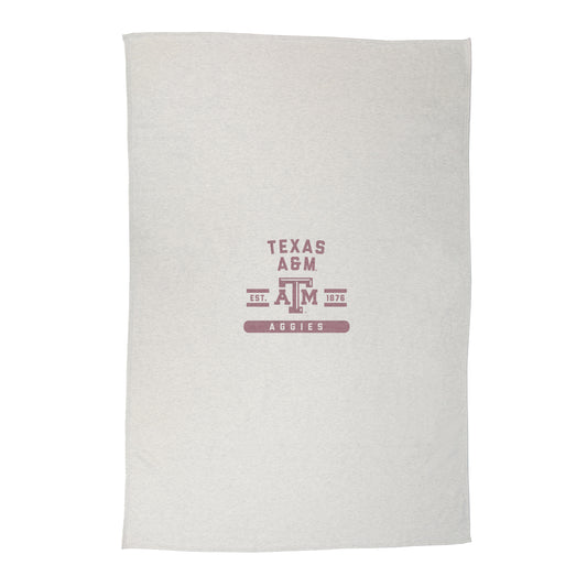 Texas A&M Sublimated Sweatshirt Blanket