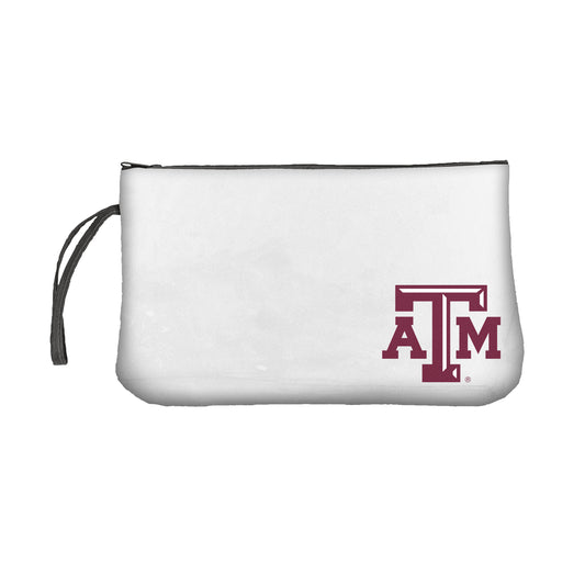 TX A&M Clear Wristlet