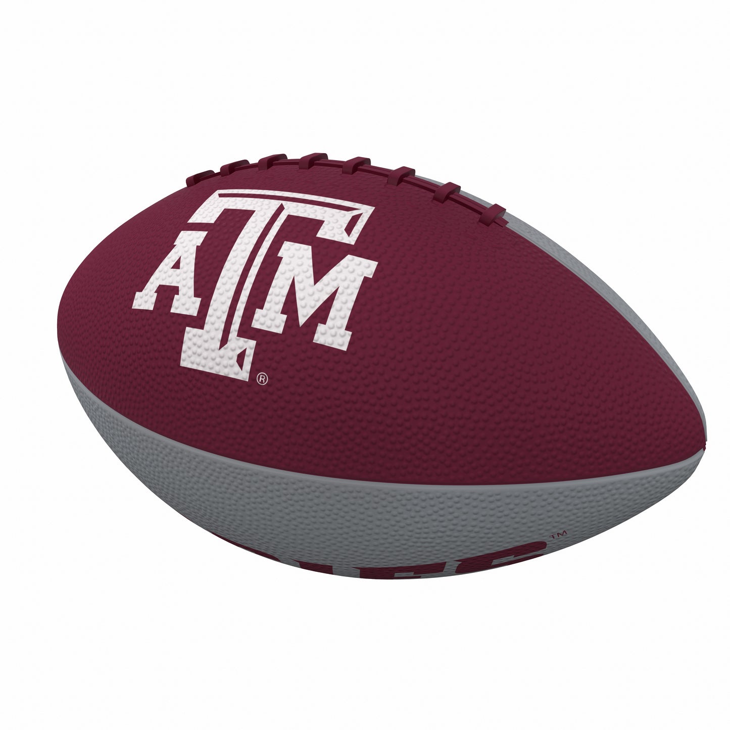 Texas A&M Pinwheel Junior Size Rubber Football
