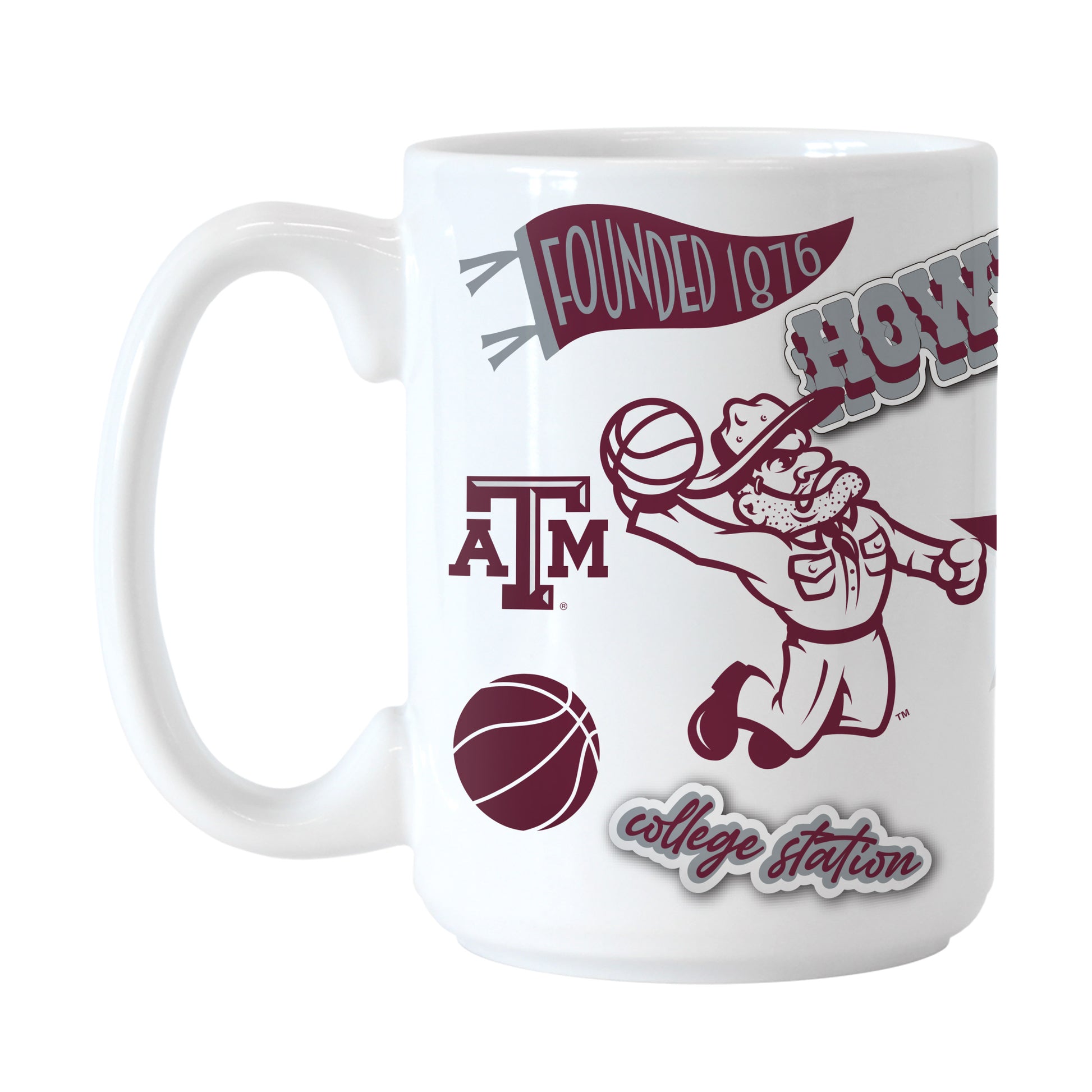 Texas A&M 15oz Ole Sarge Native Sublimated Mug
