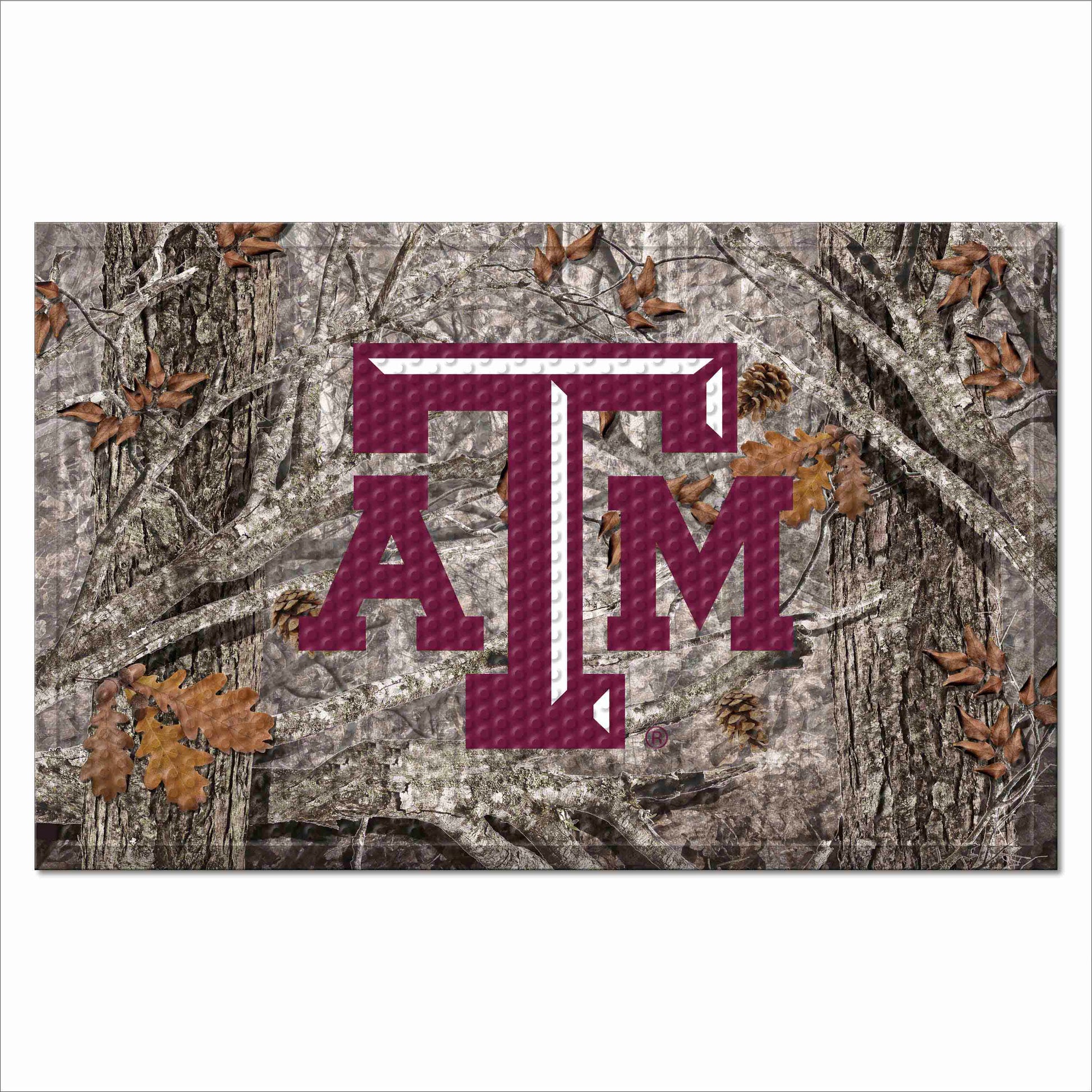 Texas A&M University Camo Scraper Mat