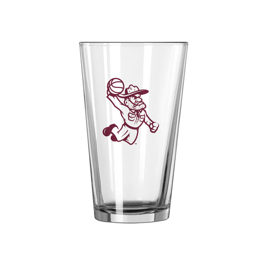 Texas A&M 16oz Old Sarge Basketball Pint Glass