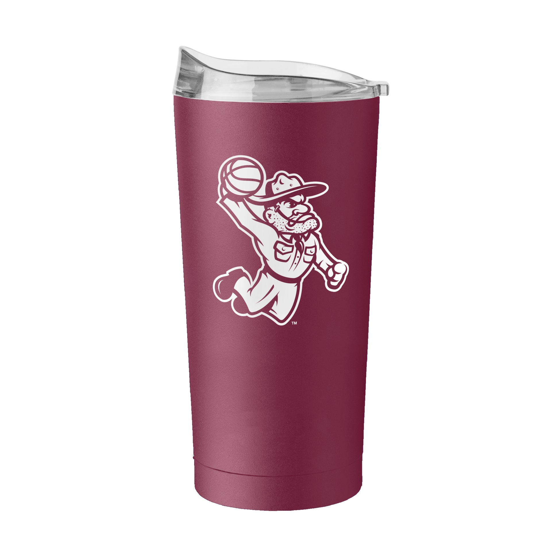 Texas A&M 20oz Old Sarge Basketball Powder Coat Tumbler