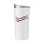 Texas A&M 20oz White Script Powder Coat Tumbler