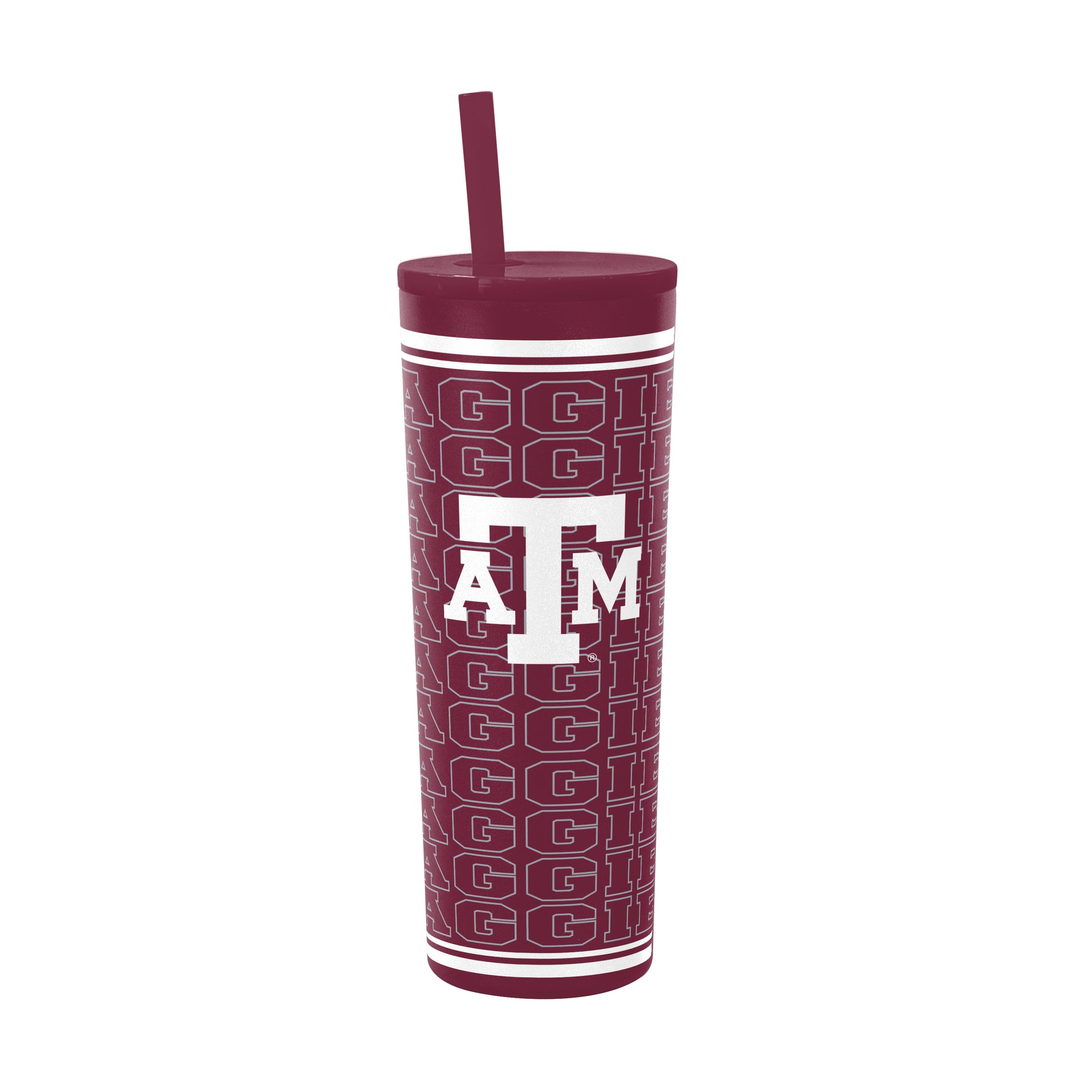 Texas A&M 30oz Echo SS Straw Tumbler