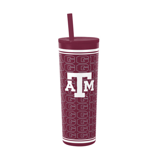 Texas A&M 30oz Echo SS Straw Tumbler