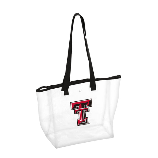 Texas Tech Black Clear Tote
