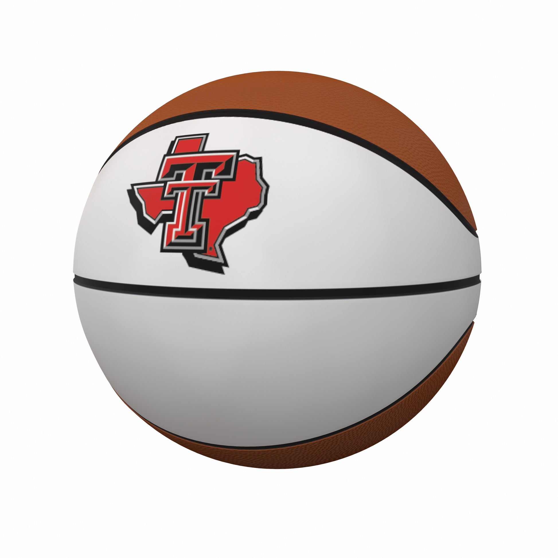 Texas Tech Brown Composite Full Size Autograph Basketball