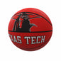 TX Tech Mascot Official-Size Rubber Basketball