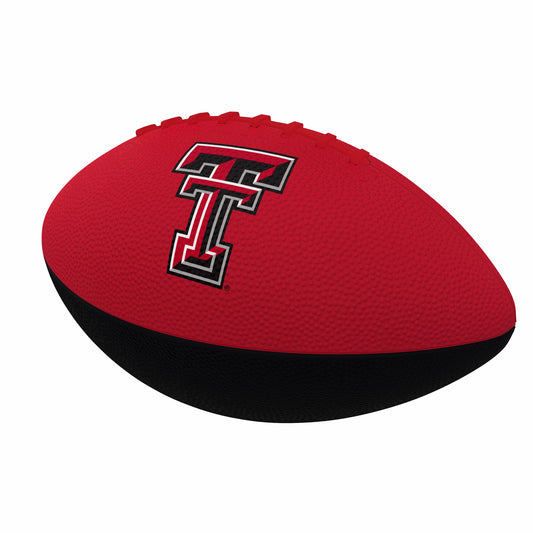 Texas Tech Pinwheel Junior Size Rubber Football