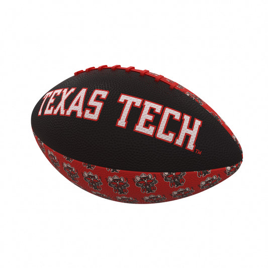TX Tech Repeating Mini-Size Rubber Football