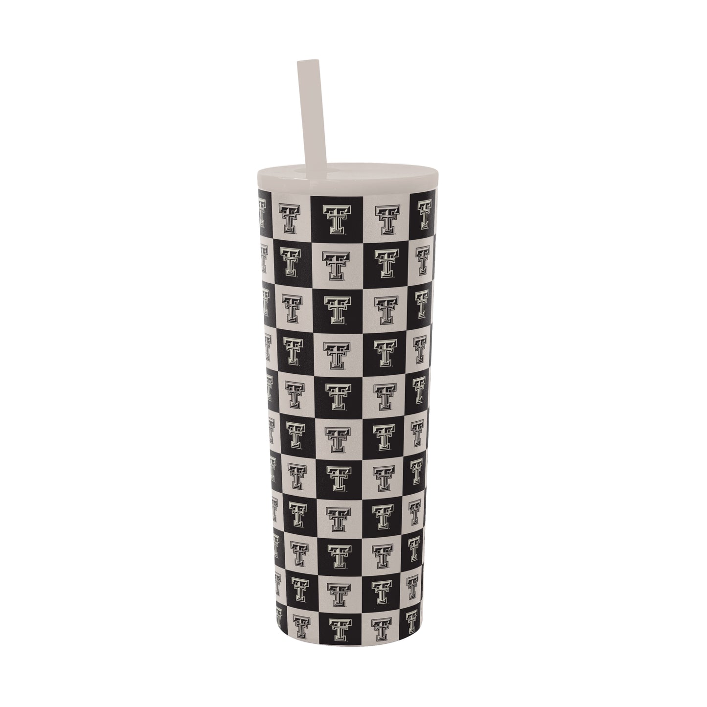 Texas Tech 30oz Gridiron SS Straw Tumbler