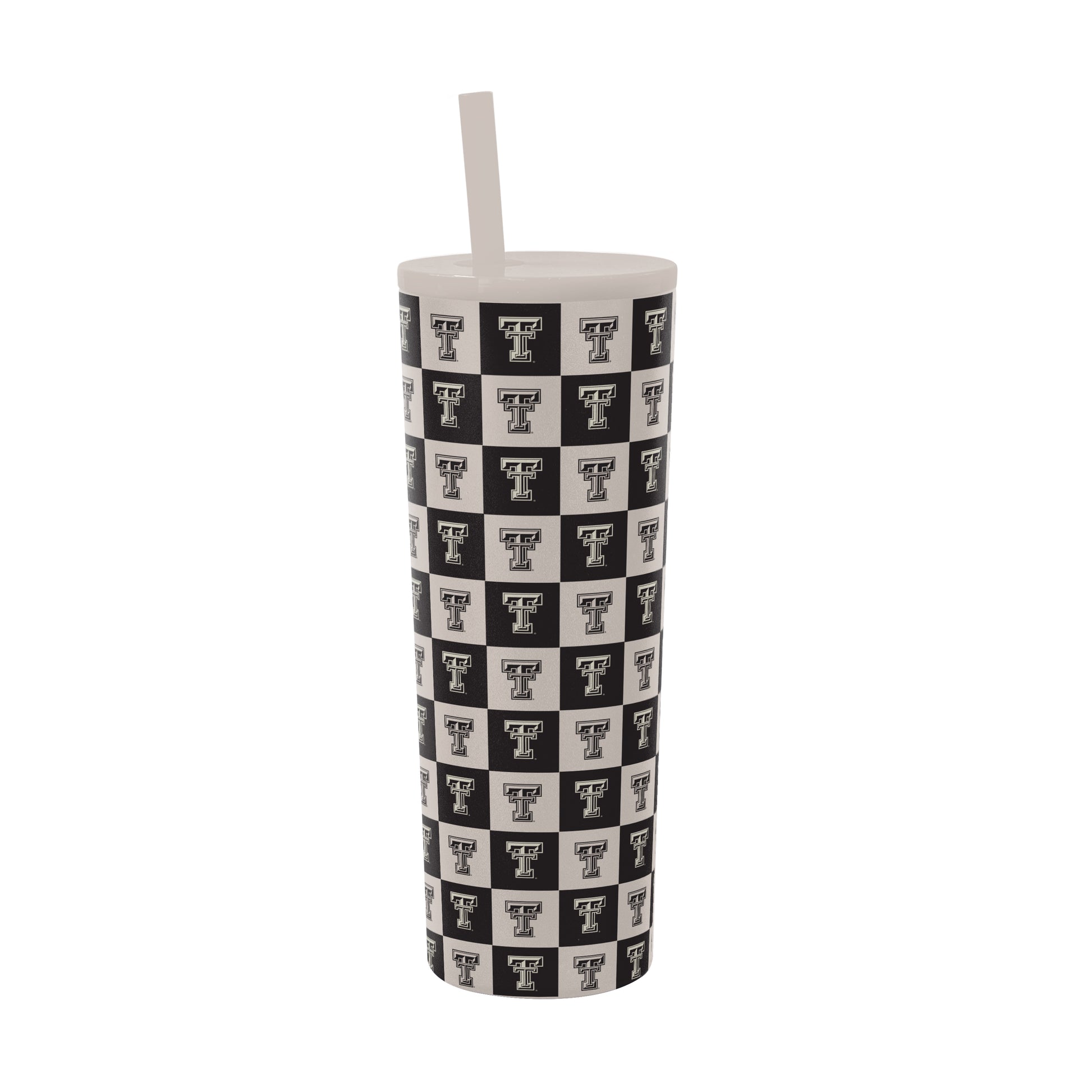 Texas Tech 30oz Gridiron SS Straw Tumbler