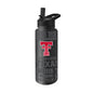 Texas Tech 34oz Black Replay Quencher Bottle