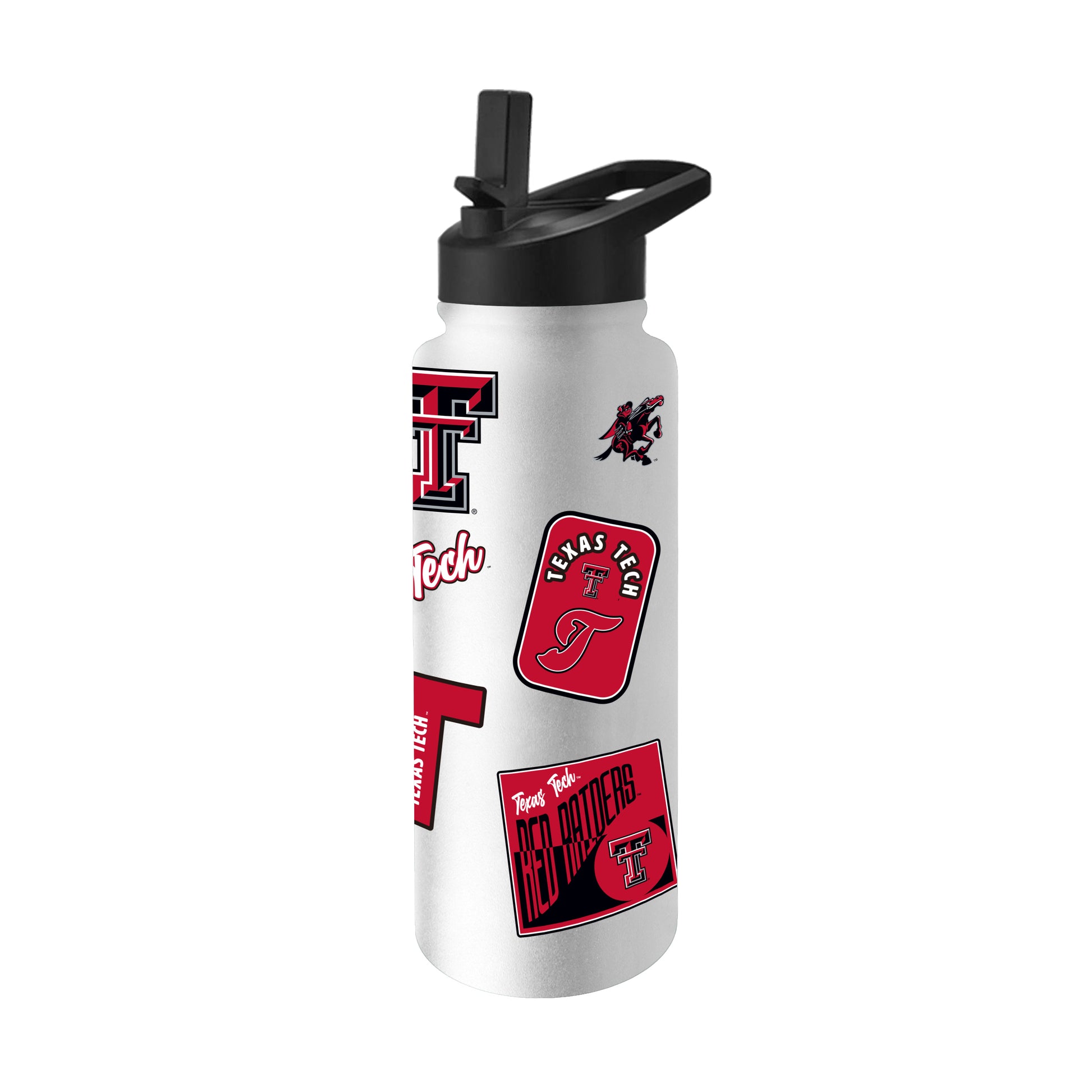 Texas Tech 34oz White Dreamweave Quencher Bottle