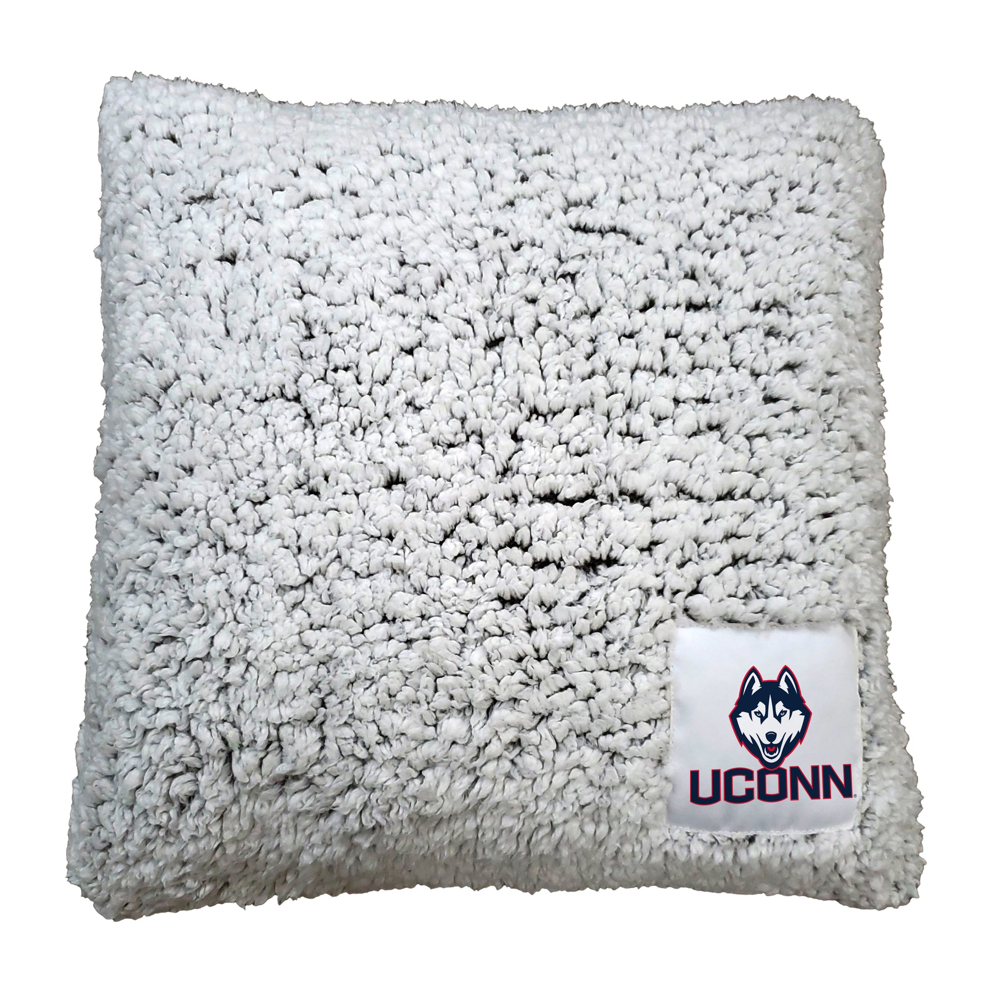 UConn Frosty Throw Pillow