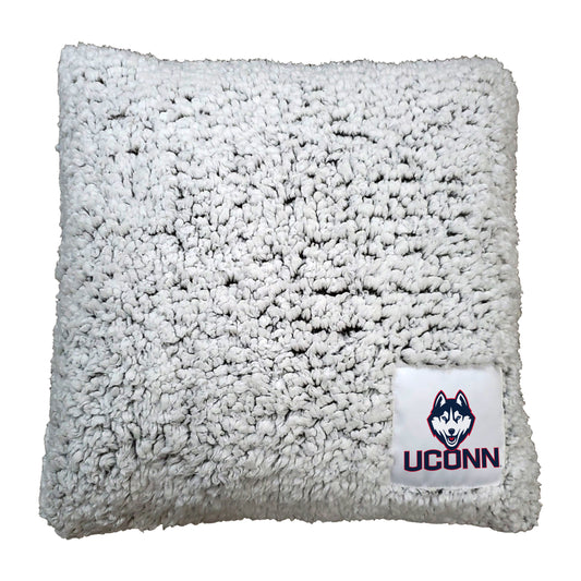 UConn Frosty Throw Pillow