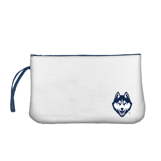 UConn Clear Wristlet