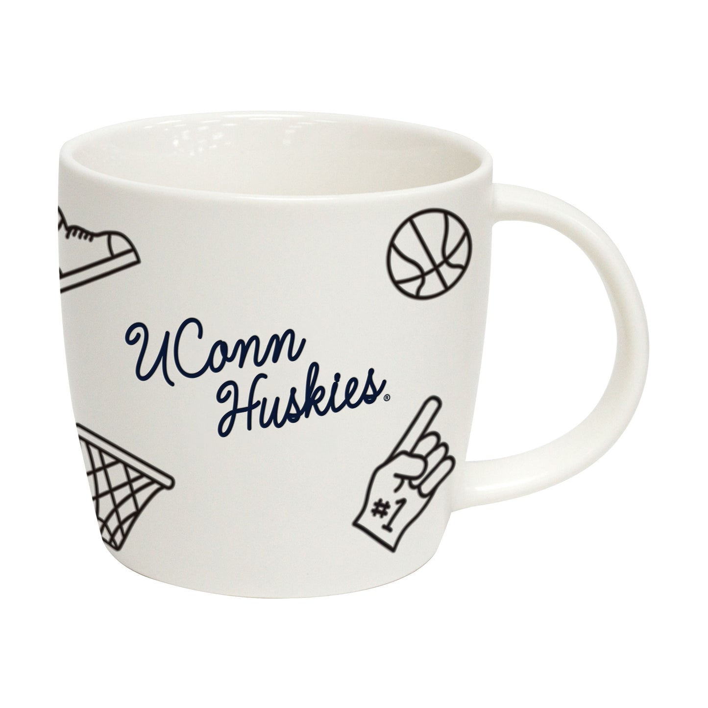 UConn 18oz Basketball Playmaker Mug