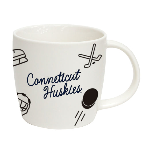 UConn 18oz Hockey Playmaker Mug