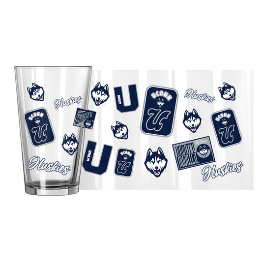 UConn 16oz Dreamweave Pint Glass