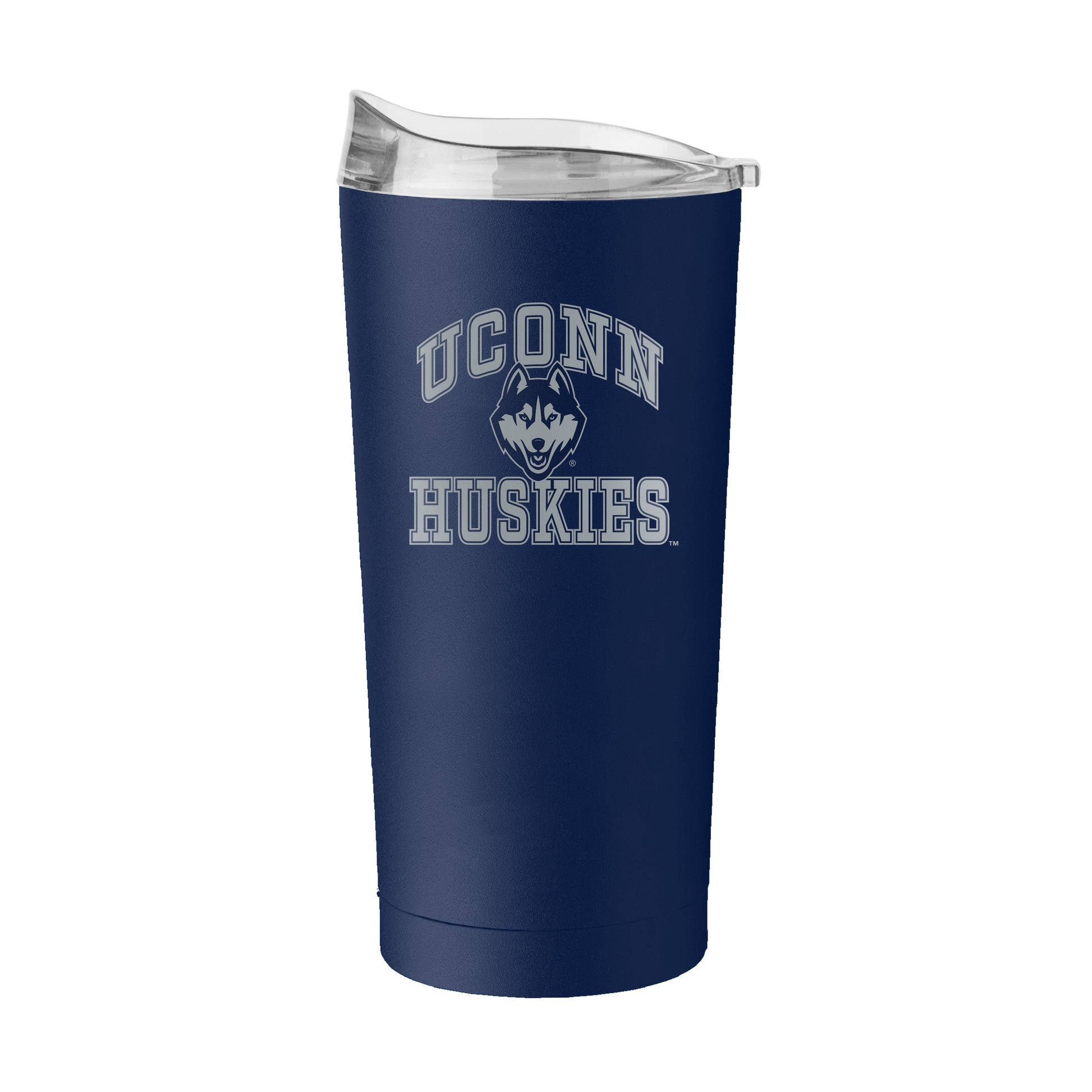 UConn 20oz Athletic Etch Powder Coat Tumbler