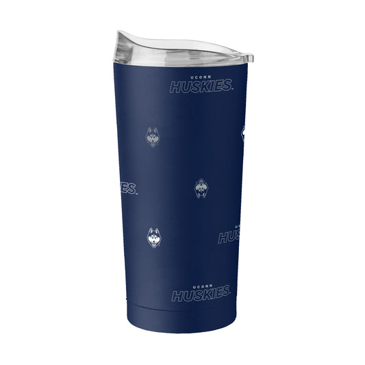 UConn 20oz Step And Repeat Powder Coat Tumbler