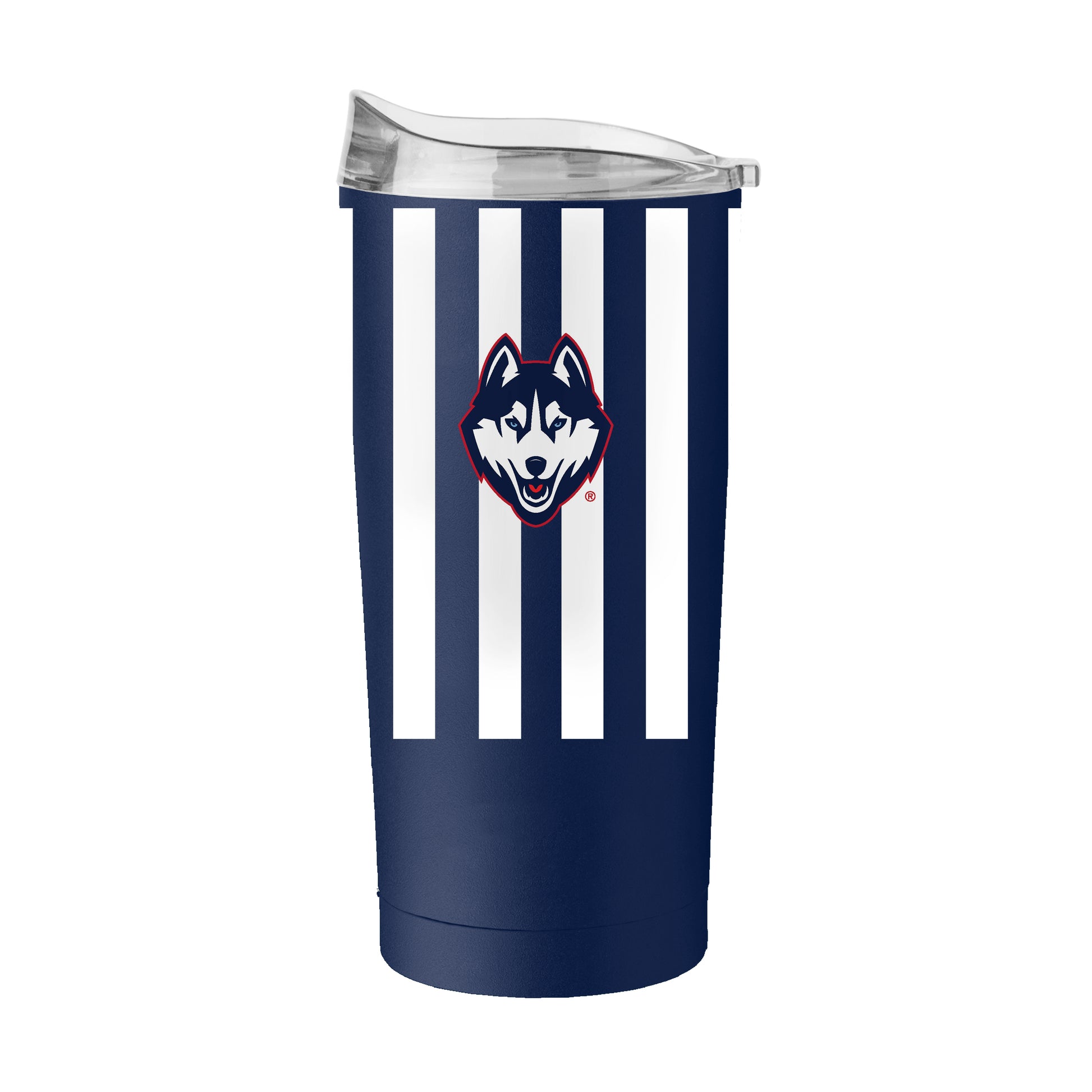 UConn 20oz Striped Powder Coat Tumbler