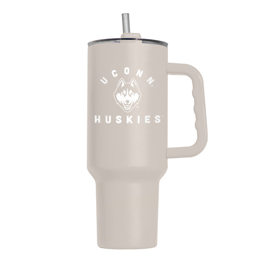 UConn 40oz Archway Sand Powder Coat Tumbler