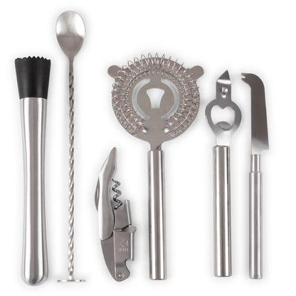 Washington Commanders - Madison Acacia Tabletop Bar Set