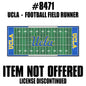 DISCONTINUED UCLA Football Field Runner