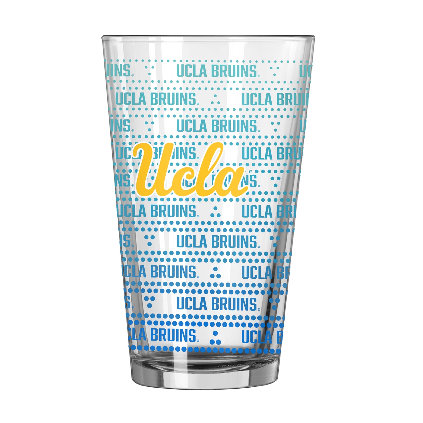 UCLA 16oz Chant Fade Pint Glass
