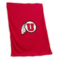Utah Drum Logo Sweatshirt Blanket