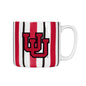 Utah 16oz Brushstroke Stripe Mug