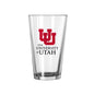 Utah 16oz Institutional Mark Pint Glass