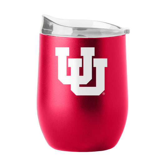 Utah 16oz Flipside Powder Coat Curved Bev