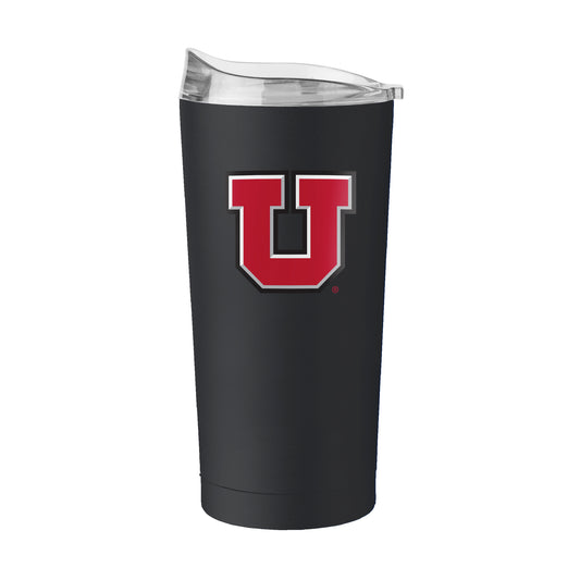 Utah Black U 20oz Powder Coat Tumbler