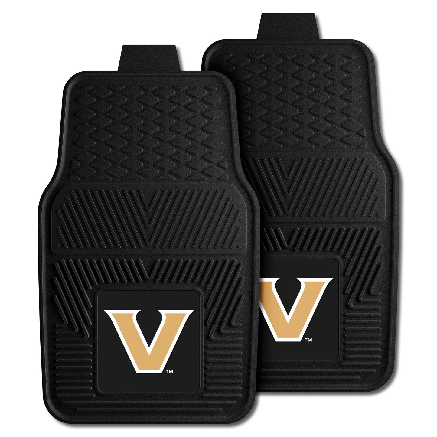 Vanderbilt University 2-pc Vinyl Car Mat Set