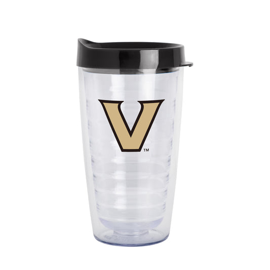 Vanderbilt 16oz Flipside Dbl Wall Clear Tumbler