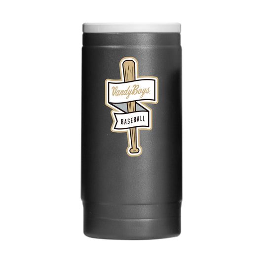 Vanderbilt 12oz VandyBoys Black Powder Coat Slim Coolie